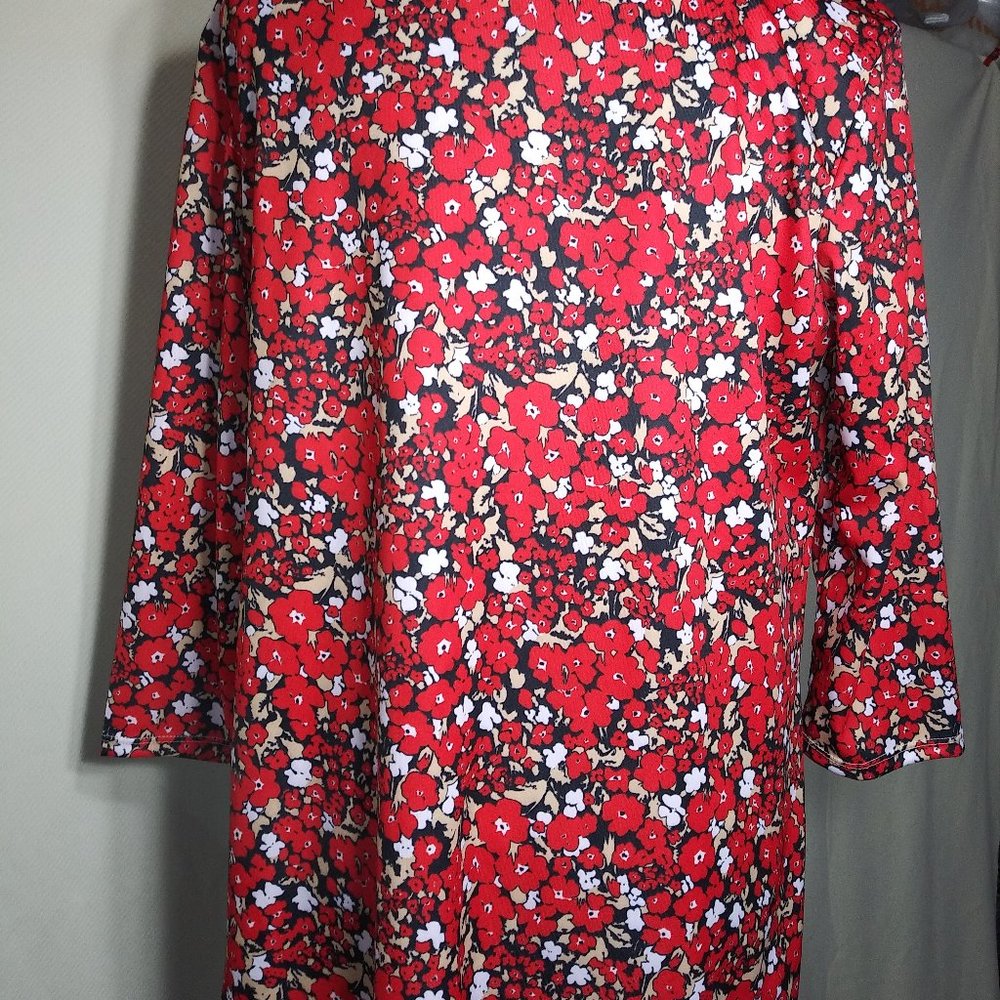 232 Size Large jeaniemade Polyester Tunic - Picture 2 of 3